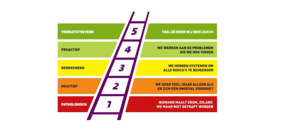 Afbeelding bij Veiligheids ladder